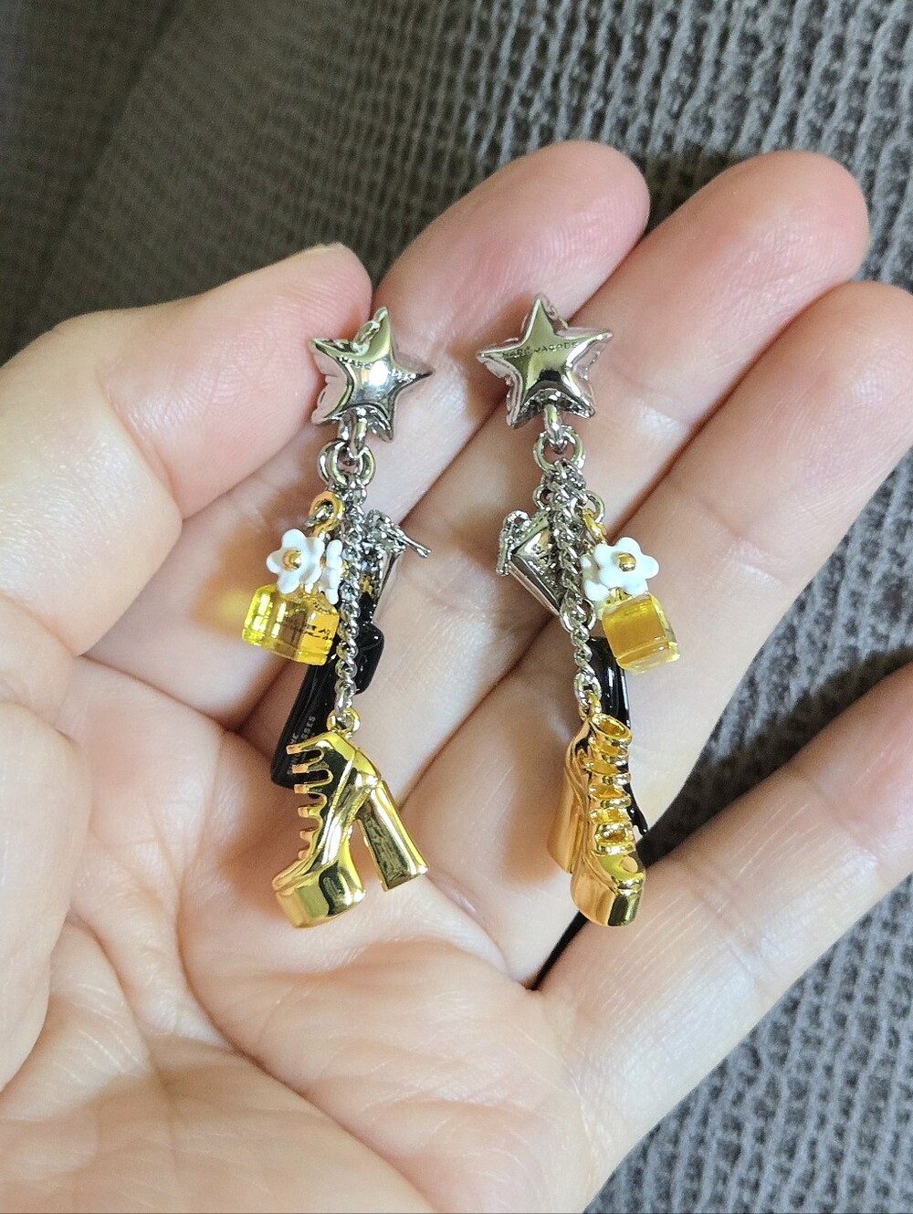 Marc Jacobs Dangling Charms Earrings - NWT - Picture 3 of 16